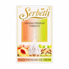 Табак Serbetli Peach Ice Cream Pistachio (Персик Фисташка Мороженое) - 50 грамм