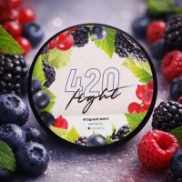 Табак 420 Light Ягодный Морс - 250 грамм