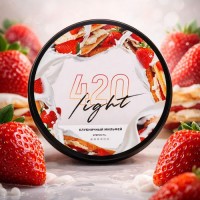 Табак 420 Light Клубничный Мильфей - 40 грамм